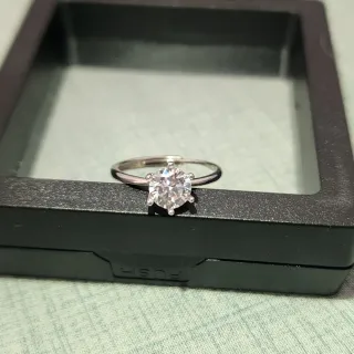 Anillo Plata Esterlina Circonita