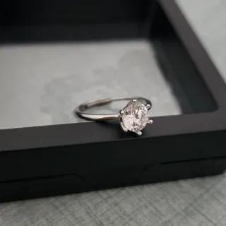 Anillo Plata Esterlina Circonita