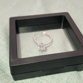 Anillo Plata Esterlina Circonita