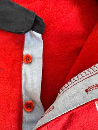 Polo niño rojo talla 14 años
