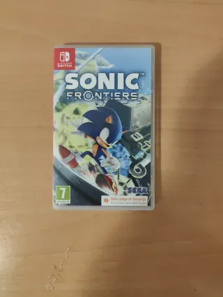 Sonic Frontiers Switch Carátula