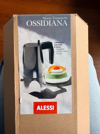 Cafetera Italiana Alessi Mario Trimarchi, 2014