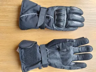 Guantes Moto Invierno Negros Talla M