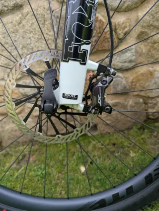 Bicicleta Scott Spark Carbon 920 tuneada talla L