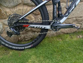 Bicicleta Scott Spark Carbon 920 tuneada talla L