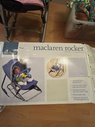 Hamaca Mecedora Bebé Maclaren Rocker