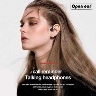 Auriculares abiertos inalámbricos Bluetooth con ca