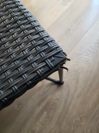 Mesita auxiliar baja, ideal para restaurar, DIY