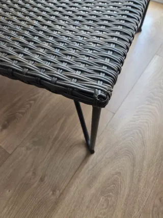 Mesita auxiliar baja, ideal para restaurar, DIY