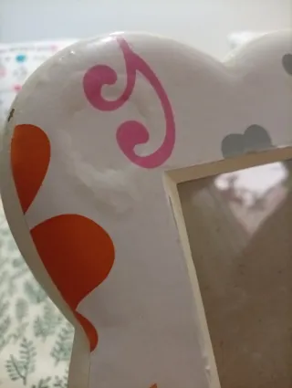 Marco de fotos grande decorado