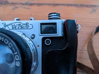 Kiev-4 Cámara de Telémetro + Helios-103