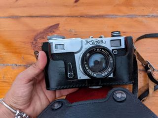 Kiev-4 Cámara de Telémetro + Helios-103