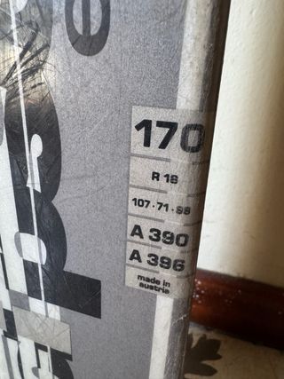 Esquís Fischer 170 cm