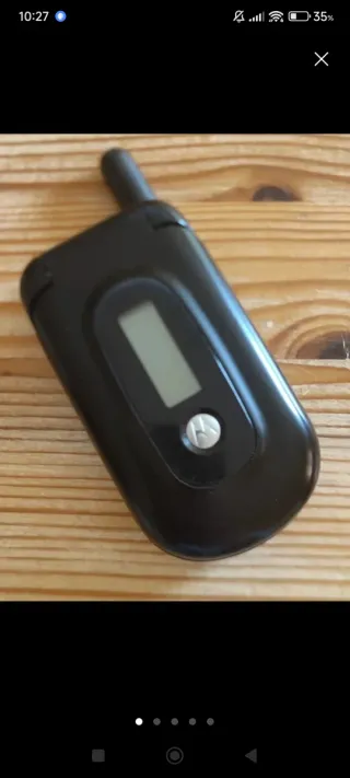 Motorola Antiguo Negro