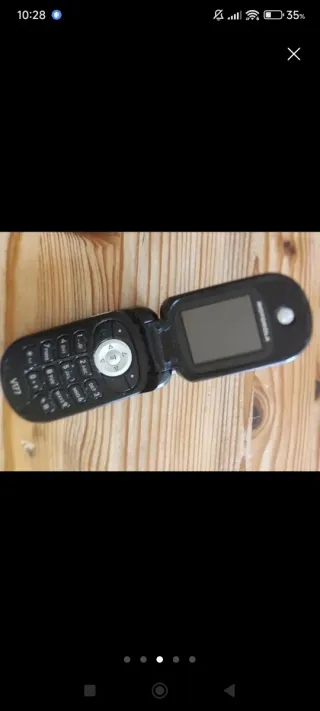 Motorola Antiguo Negro