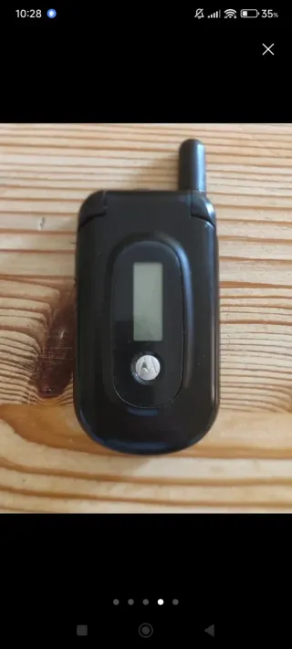 Motorola Antiguo Negro