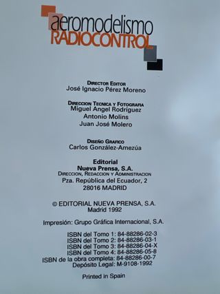 Enciclopedia Aeromodelismo y Radiocontrol