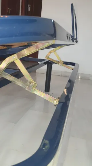 Somier articulado madera y metal  Medidas 135x180