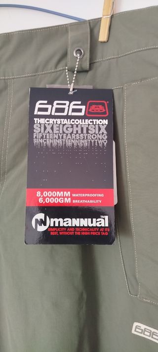 Pantalón snowboard 686 nuevo