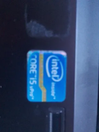 Portátil HP i5 Negro/Gris