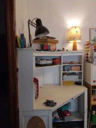 Escritorio de esquina Ikea blanco