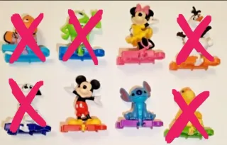 Figuras Disney 100 Años Kinder