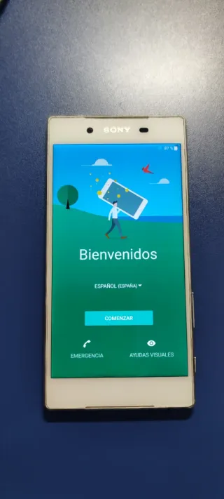 Sony Xperia Z5 Argento/Bianco