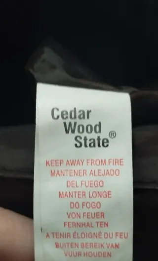 Bandolera estilo vintage Cedar Wood State