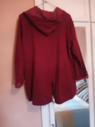 Chaqueta roja mujer