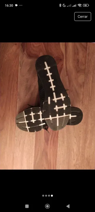 Reebok CrossFit Talla 45.5 Negras