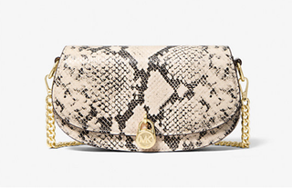 Michael Kors Mila Small embossed snake crossbody