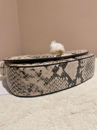 Michael Kors Mila Small embossed snake crossbody