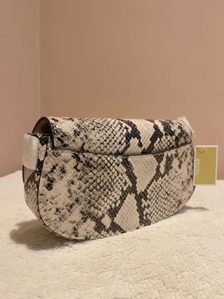 Michael Kors Mila Small embossed snake crossbody