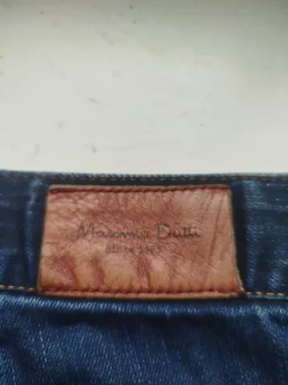 Pantalón vaquero Massimo Dutti azul