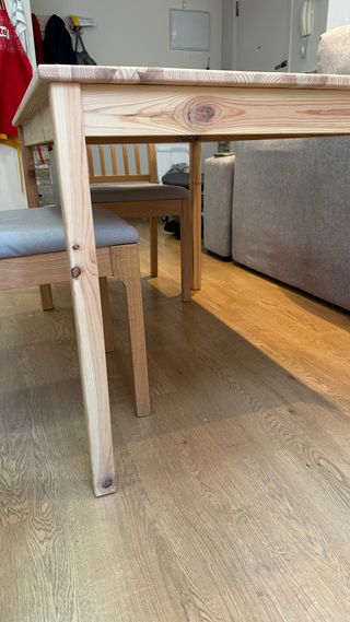Mesa IKEA INGO Pino Macizo