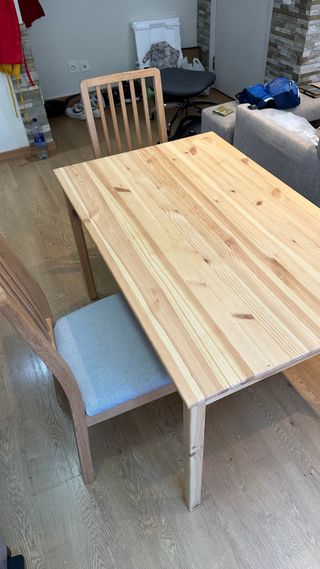 Mesa IKEA INGO Pino Macizo