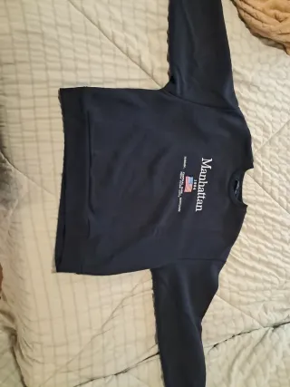 Sudadera Stradivarius Manhattan Talla XS