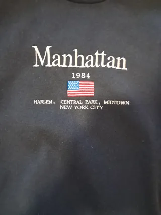 Sudadera Stradivarius Manhattan Talla XS