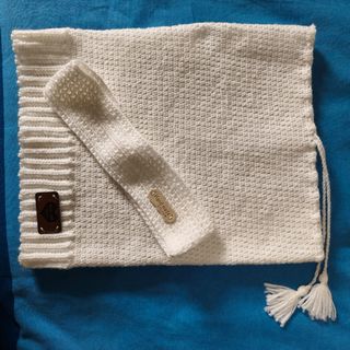 Gorro de lana hecho a mano + felpa