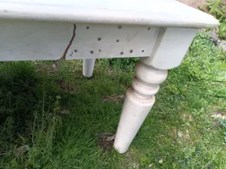 Mesa de comedor madera rustica