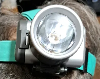 Lampada frontale nuova