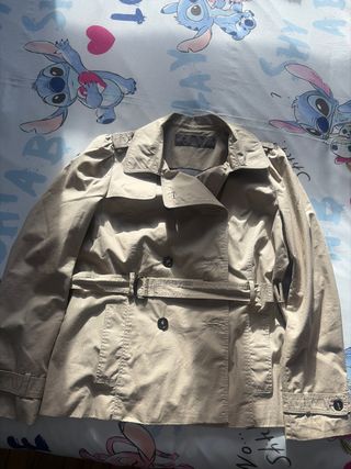 Gabardina Beige Mujer