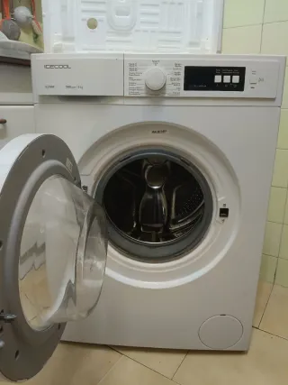 Lavadora ICECOOL iCL 106W 6kg 1000rpm.