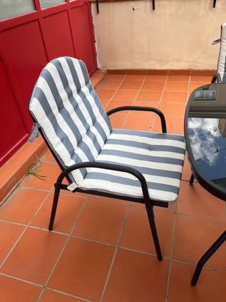 Mesa y 4 Sillas Exterior Terraza