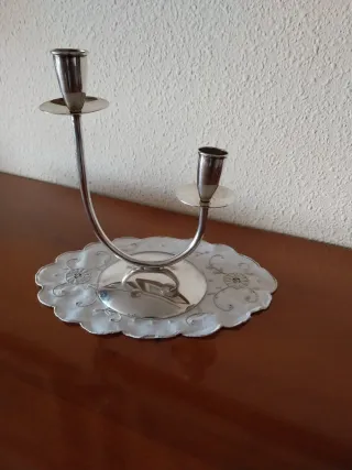 Candelabro Vintage Alpaca