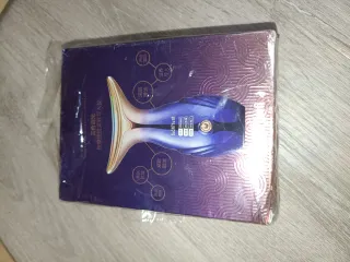 Masajeador Fototerapia Morado/Dorado