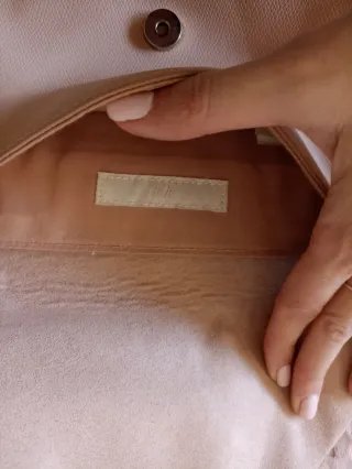 Bolso H&M rosa claro