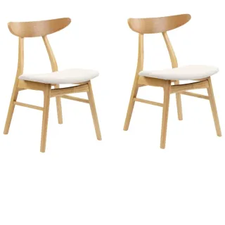 Juego de 2 sillas de comedor