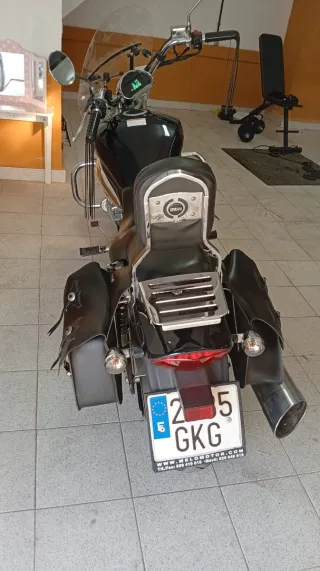 Hyosung Aquila Cruiser Negra. Precio convenir