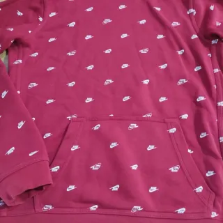 Sudadera Nike chico roja talla 158-170 cm